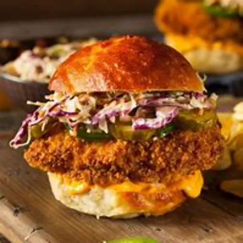 Fried Chicken Burger